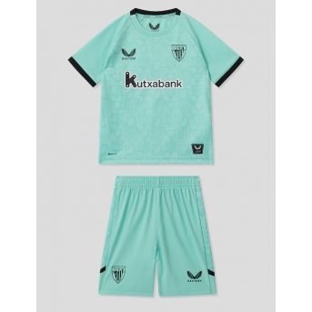 Athletic Bilbao Maglia Gara Terza Repliche 2025-26 Bambino Maniche Corte